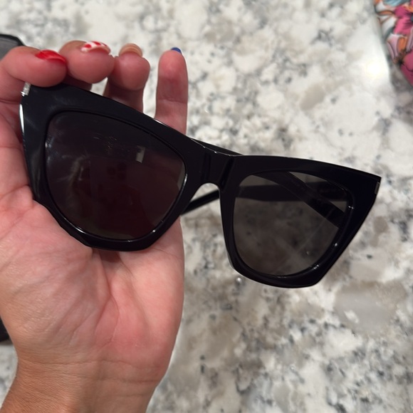 Saint Laurent Black Sunglasses - Picture 7 of 7